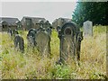 Gravestones behind St John