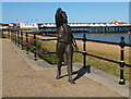 TR1768 : Statue of Amy Johnson, Herne Bay by Jim Barton