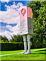 SE2813 : Big Box Man at Yorkshire Sculpture by David Dixon