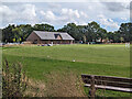 Playing field and pavilion, Forge Wood, Crawley