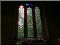 SJ7864 : St Oswald, Brereton: south aisle window by Stephen Craven