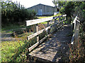 Footbridge to avoid the ford