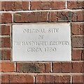 Original site of The Hand Hotel Brewery 1790