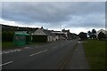 Bus stop on Ffordd Morfa