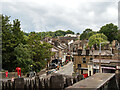 Haworth viewed from the railway footbridge