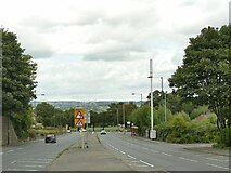SE1836 : O2 mast on Harrogate Road by Stephen Craven
