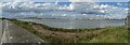 TQ4881 : River Thames - View upstream towards Cross Ness by Rob Farrow