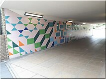 SE2421 : New artwork in an underpass by Stephen Craven