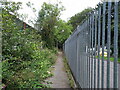 Footway through Halesfield Industrial Park