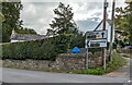 A4042 directions in Llanellen, Monmouthshire