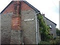 Direction Sign – Signpost on Motte House in Almeley