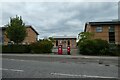 SE5754 : Post boxes on White Road Way by DS Pugh