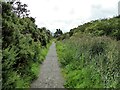 Path on route of former railway