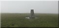 SD6879 : Trig point on the summit of Gragareth. by steven ruffles