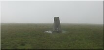 SD6879 : Trig point on the summit of Gragareth. by steven ruffles