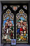 NY6820 : Appleby-in-Westmoreland, St. Lawrence's Church: Stained glass window 1 by Michael Garlick