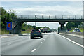 Bridge over the M1 near to Hartwell,