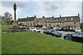 War memorial and village green