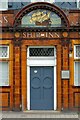 SK3488 : Main door, The Ship Inn, Shalesmoor by Alan Murray-Rust