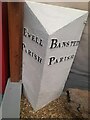 TQ2162 : Old Boundary Marker in Bourne Hall Museum, Ewell by W Cosgrave