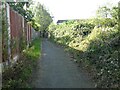 Path by Churnet Grove and Wye Close