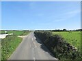 SW8665 : The road to Newquay Cornwall Airport by Roy Hughes