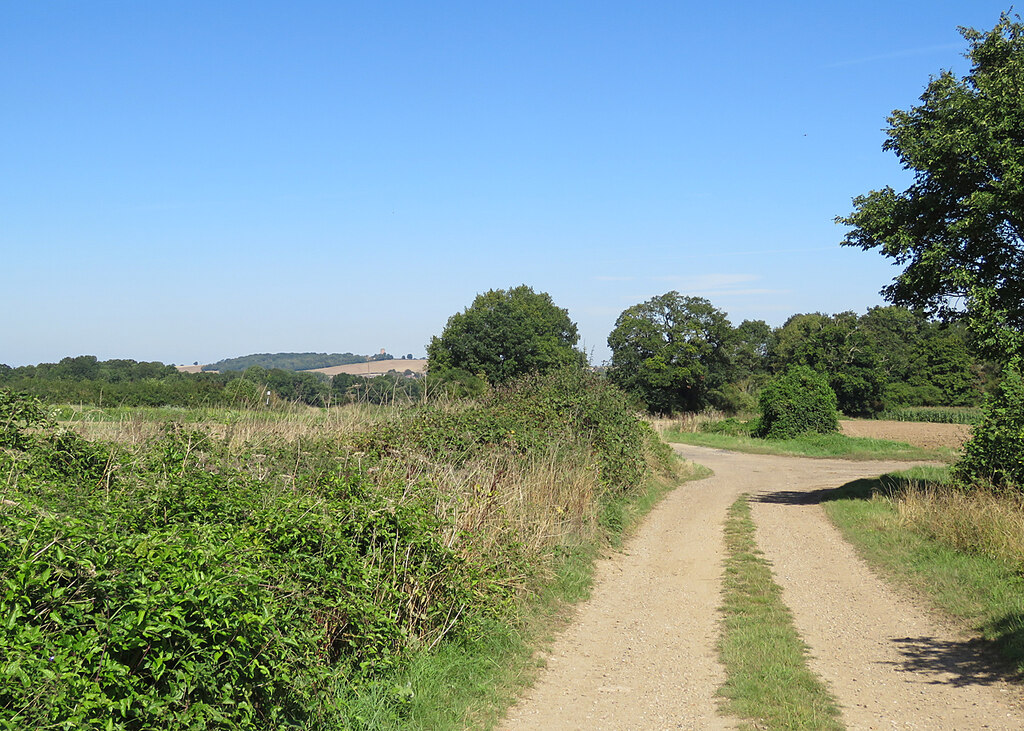 On the way to Bartlow © John Sutton :: Geograph Britain and Ireland