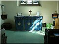 All Saints, Lydiard Millicent: side altar