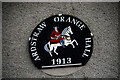 Plaque, Ardstraw Orange Hall