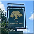 The sign of The Sherwood