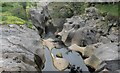 SD6780 : Waterworn limestone in Ease Gill by steven ruffles