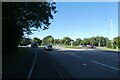 Cycle path beside Hull Bridge Road