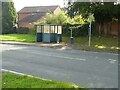 Bus stop on The Parkway