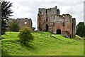 NY5329 : Brougham Castle: Keep and Outer Gatehouse by Michael Garlick