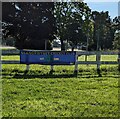 Glangrwyney Cricket Club banner, Powys