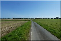 TA1345 : Fields and road near Catwick by DS Pugh