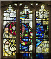 Stained glass window, St Mary