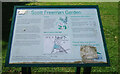 Visitor Board, Scott Freeman Garden