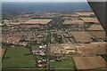 New development by Tollbar Roundabout, A16, Grimsby: aerial 2023