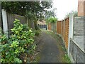 Path off Sunningdale Avenue