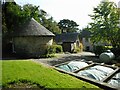 Round tower and coach house