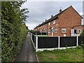 Row of houses on Field Crescent