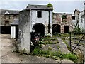 H4472 : Old buildings off George's Street, Omagh by Kenneth  Allen