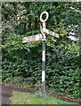 Direction Sign – Signpost on the A591 Castlerigg Brow, Keswick