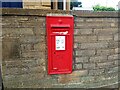 SE1735 : George V Postbox, Myers Lane, Bradford by Stephen Armstrong