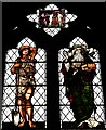 NY5261 : Brampton, St. Martin's Church: Window 1 by Morris and Burne-Jones (1878-80) detail 2 by Michael Garlick