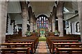 NY5261 : Brampton, St. Martin's Church: The nave by Michael Garlick