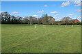 TL2256 : Football pitches by Abbotsley by Hugh Venables