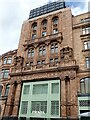 An ornate entrance to Harrods