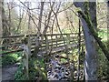 Footbridge over the Oakeydean Burn